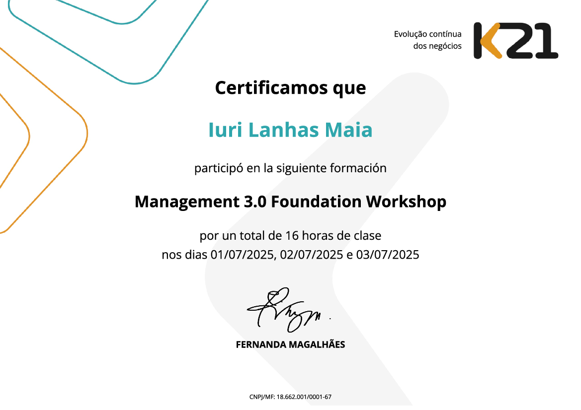 Certificado K21